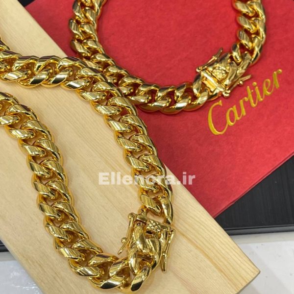 ست گردنبند و دستبند کارتیر