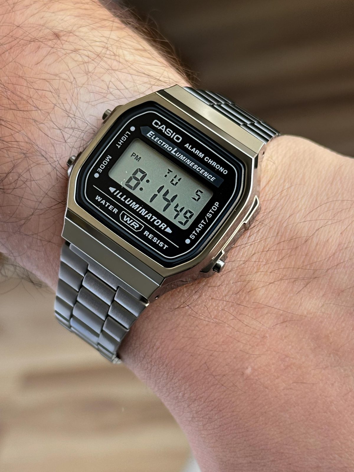 ساعت کاسیو CASIO-A168WGG-1A